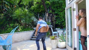 BRAZZERS Exxtra: Petite Karla Kush fantasy fingering outdoors