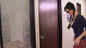 Big Tits at School - American Kendall Karson is a inked girl