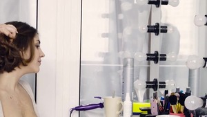 Supermodel nailed hard