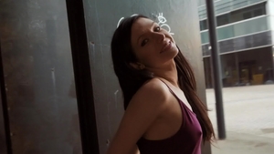 PublicPickups: Arian Joy gets cum in her pussy