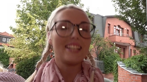 FakeHostel.com - Handjob with young amateur Lovita Fate