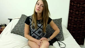 PrivateCastingX: Skinny Kirsten Lee riding big cock