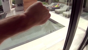 POVD.com: Nailed rough starring exhibitionist Alexis Adams