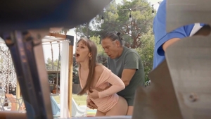 BRAZZERS Exxtra - Gagging alongside wet european housewife