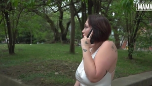 MamacitaZ - Latina brunette rushes cumshot in HD