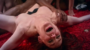 Deeper.com: Threesome among tattooed brunette Jasmine Wilde