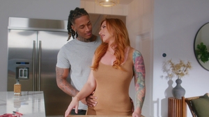MILFY - Tattooed redhead Sophia Locke cum on tits missionary
