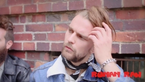 HardWerk - Bishop Black in company with girl Maria Riot